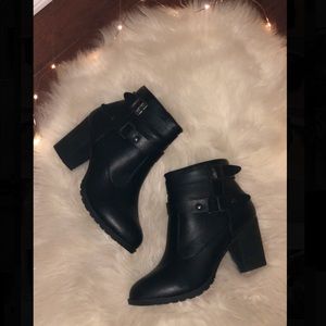 Black Ankle Booties